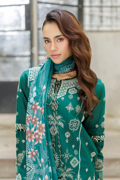 Embroidered Shirt Shalwar Dupatta - 4034