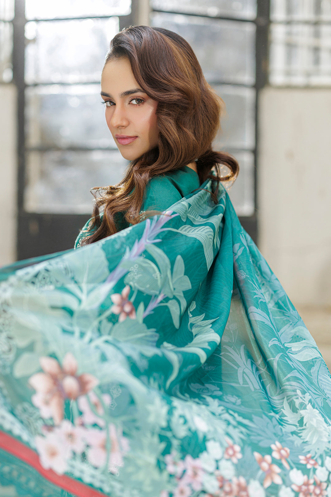 Embroidered Shirt Shalwar Dupatta - 4034