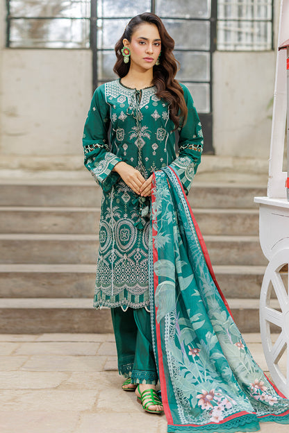 Embroidered Shirt Shalwar Dupatta - 4034