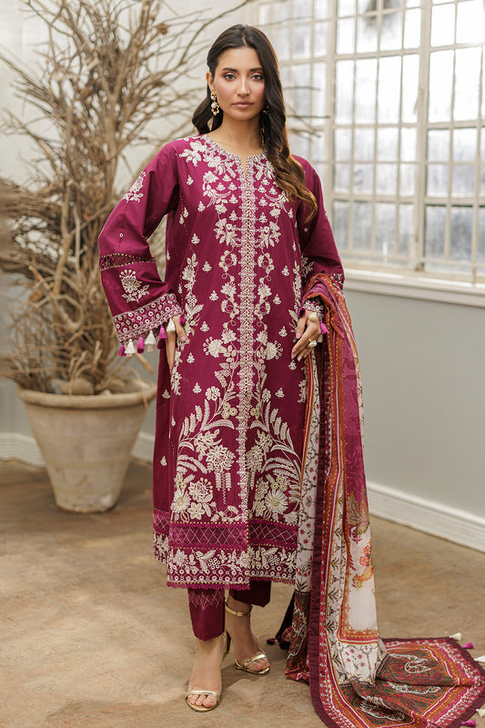 Embroidered Shirt Shalwar Dupatta - 4035