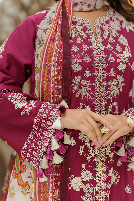 Embroidered Shirt Shalwar Dupatta - 4035