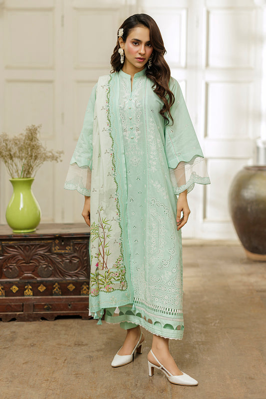 Embroidered Shirt Shalwar Dupatta - 4036