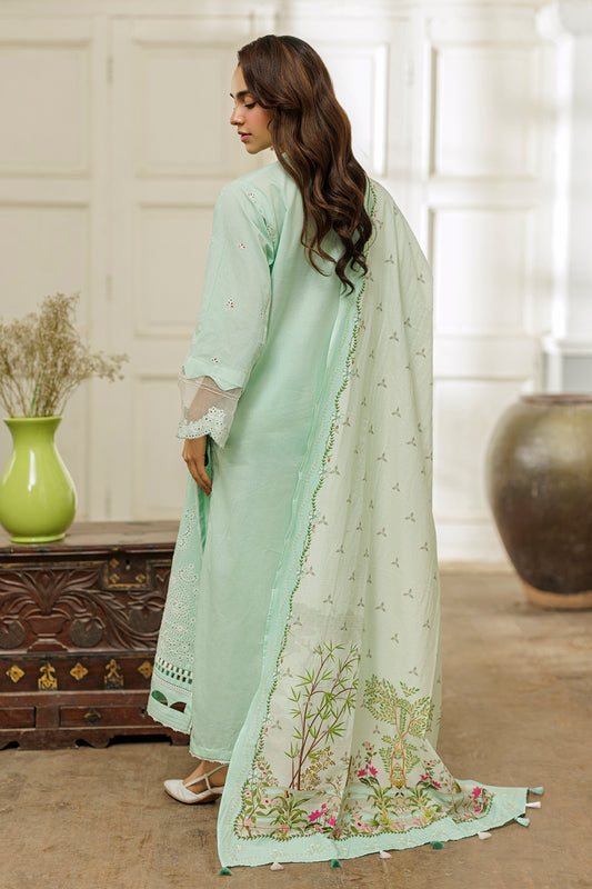 Embroidered Shirt Shalwar Dupatta - 4036