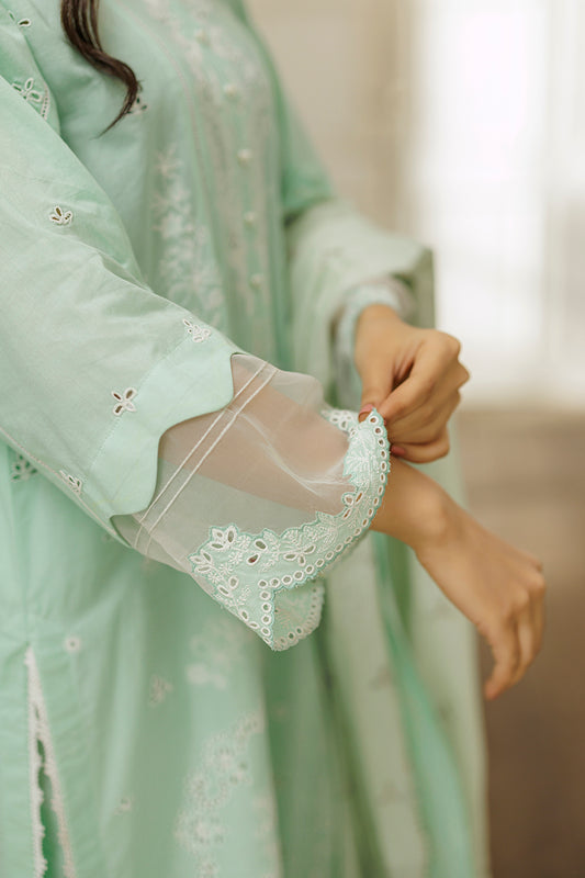 Embroidered Shirt Shalwar Dupatta - 4036