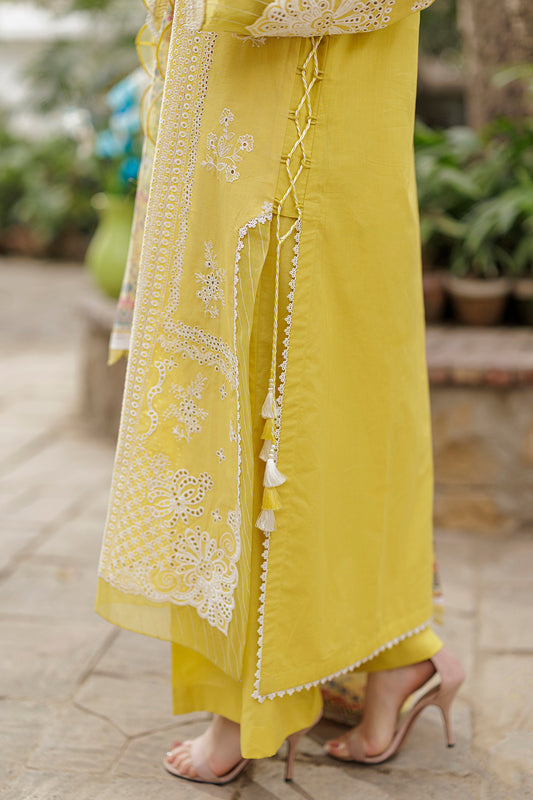 Embroidered Shirt Shalwar Dupatta - 4037