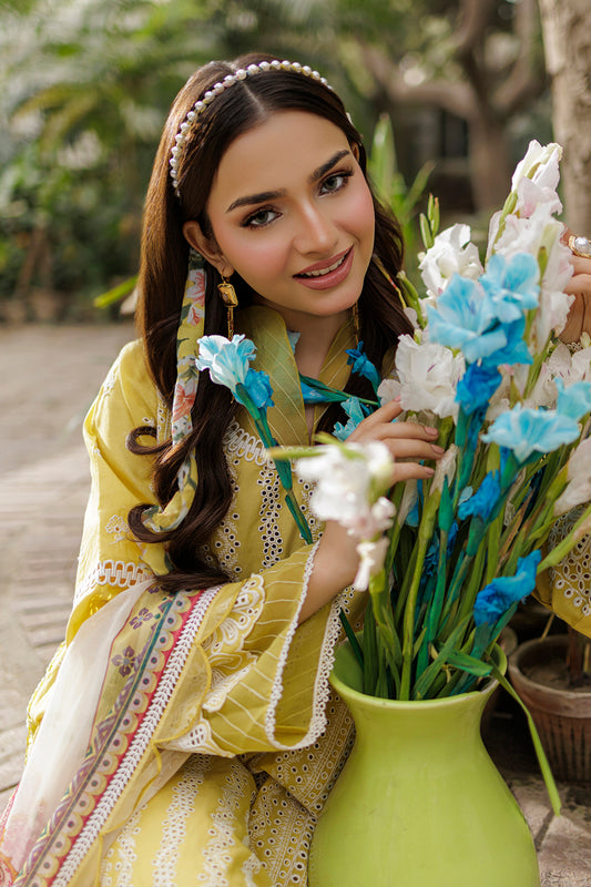 Embroidered Shirt Shalwar Dupatta - 4037