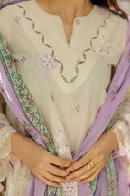 Embroidered Shirt Shalwar Dupatta - 4038