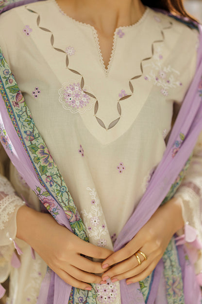 Embroidered Shirt Shalwar Dupatta - 4038
