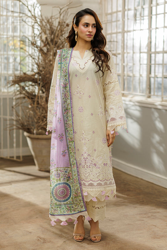 Embroidered Shirt Shalwar Dupatta - 4038