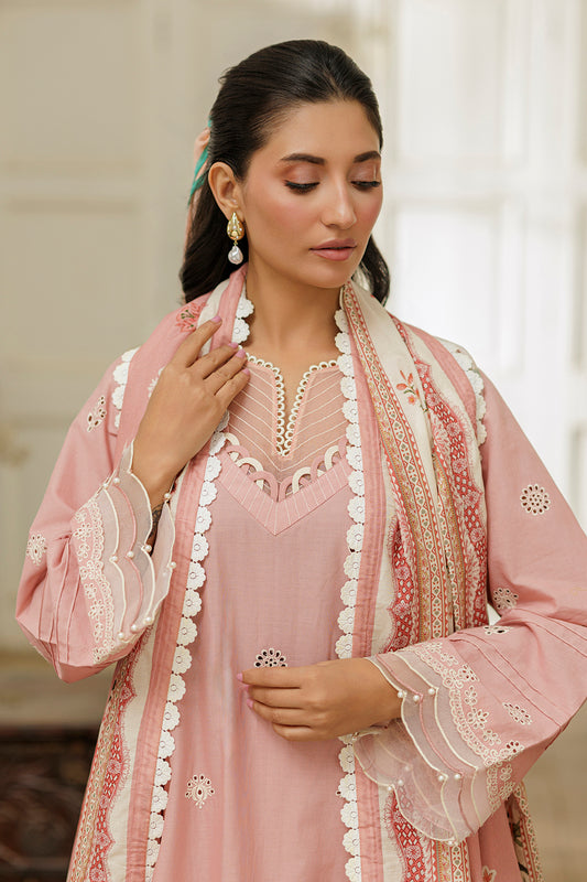 Embroidered Shirt Shalwar Dupatta - 4039