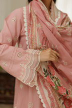Embroidered Shirt Shalwar Dupatta - 4039