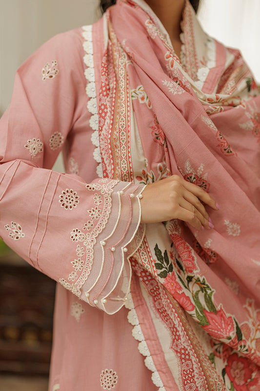 Embroidered Shirt Shalwar Dupatta - 4039