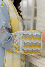 Embroidered Shirt Shalwar Dupatta - 4041