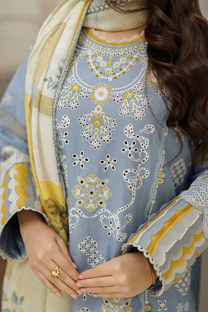 Embroidered Shirt Shalwar Dupatta - 4041