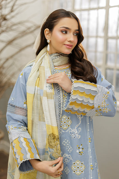Embroidered Shirt Shalwar Dupatta - 4041