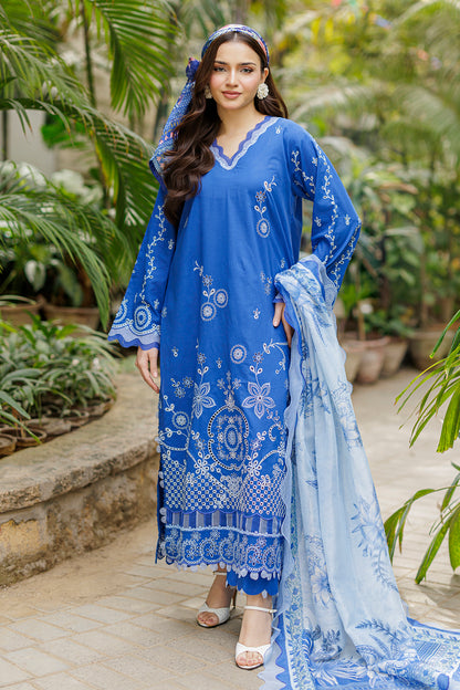 Embroidered Shirt Shalwar Dupatta - 4043
