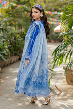 Embroidered Shirt Shalwar Dupatta - 4043