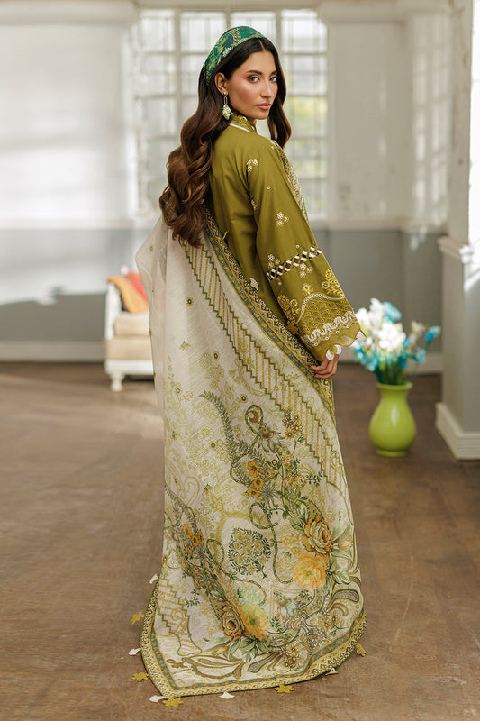 Embroidered Shirt Shalwar Dupatta - 4044