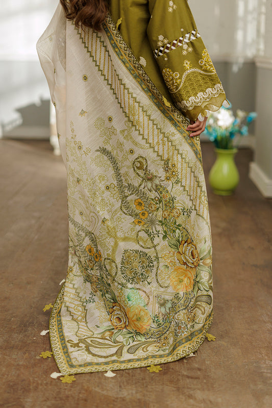 Embroidered Shirt Shalwar Dupatta - 4044