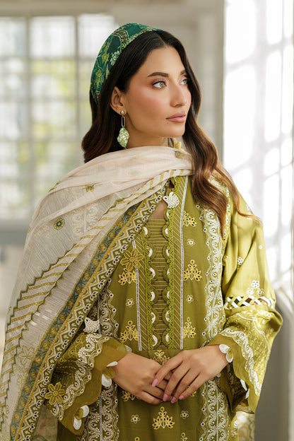 Embroidered Shirt Shalwar Dupatta - 4044
