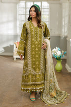 Embroidered Shirt Shalwar Dupatta - 4044