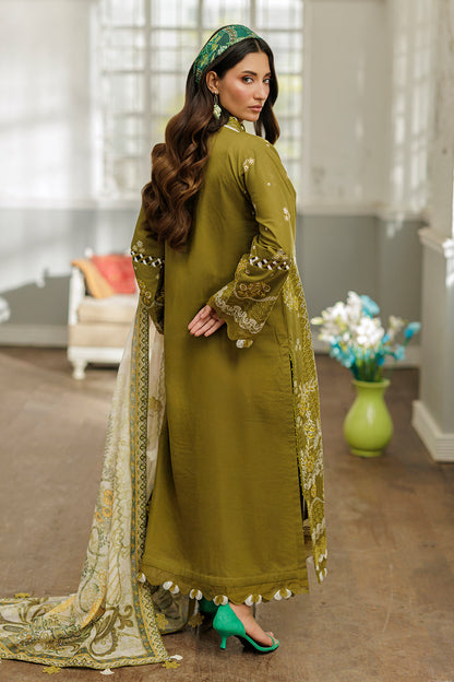 Embroidered Shirt Shalwar Dupatta - 4044