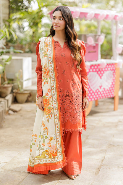 Embroidered Shirt Shalwar Dupatta - 4045
