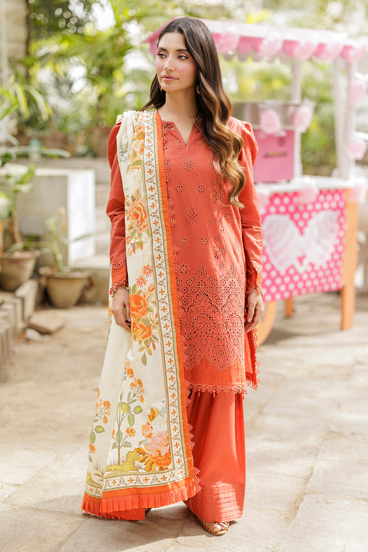 Embroidered Shirt Shalwar Dupatta - 4045