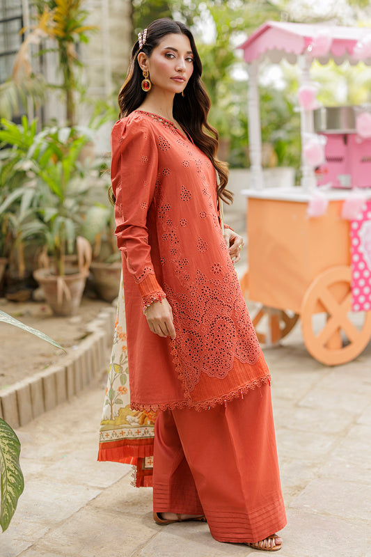 Embroidered Shirt Shalwar Dupatta - 4045