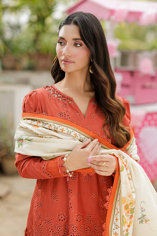 Embroidered Shirt Shalwar Dupatta - 4045