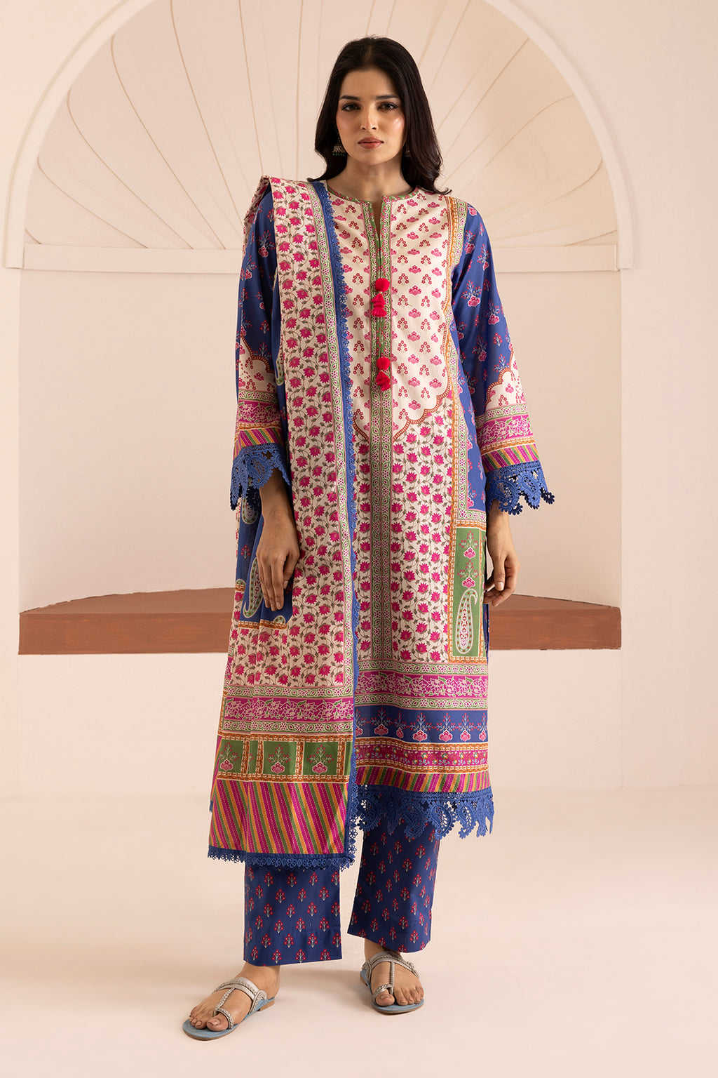 Shirt Shalwar Dupatta - 0197