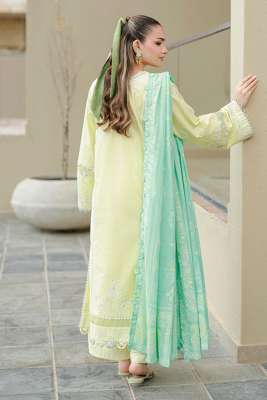 Embroidered Shirt Shalwar Dupatta - 4046