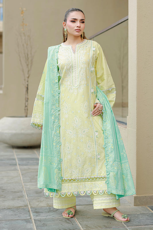 Embroidered Shirt Shalwar Dupatta - 4046
