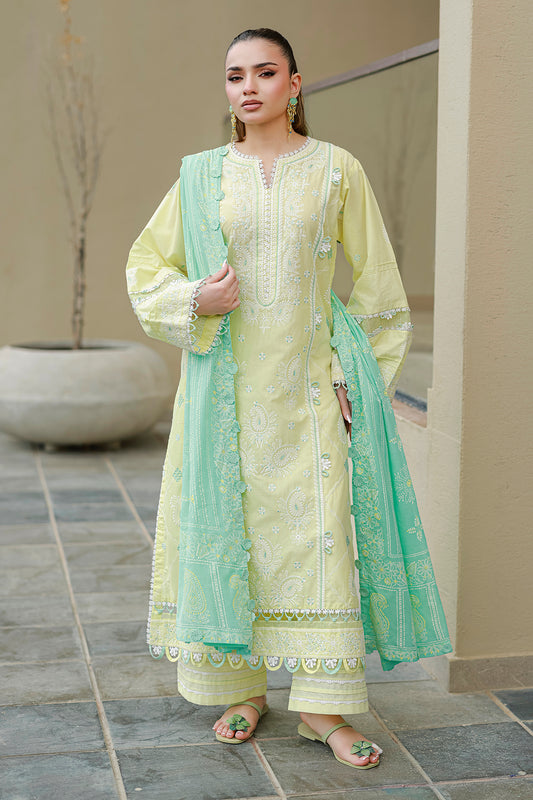 Embroidered Shirt Shalwar Dupatta - 4046