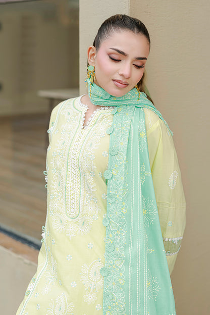 Embroidered Shirt Shalwar Dupatta - 4046