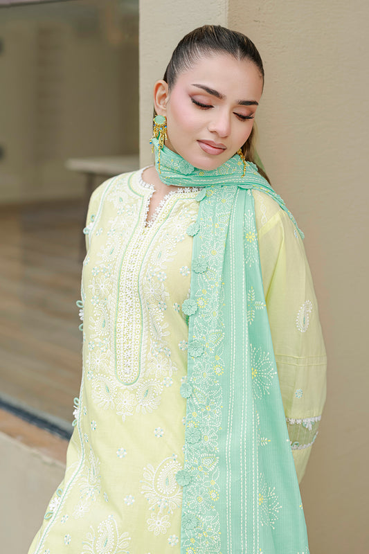 Embroidered Shirt Shalwar Dupatta - 4046