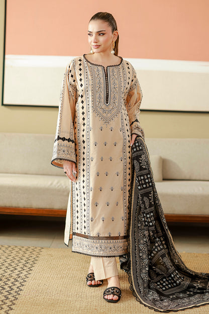Embroidered Shirt Shalwar Dupatta - 4047