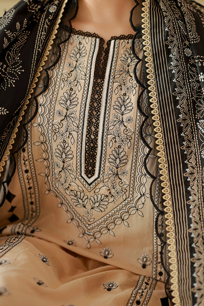 Embroidered Shirt Shalwar Dupatta - 4047