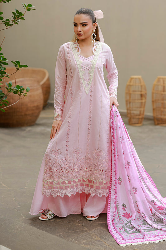 Embroidered Shirt Shalwar Dupatta - 4048