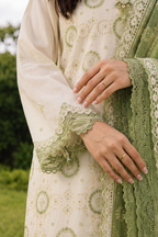 Embroidered Shirt Shalwar Dupatta - 4049