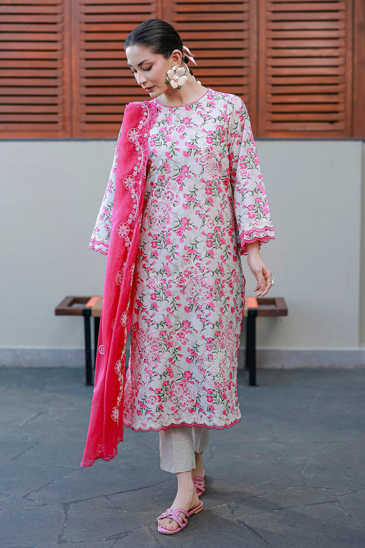Embroidered Shirt Shalwar Dupatta - 4051