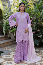 Embroidered Shirt Shalwar Dupatta - 4052