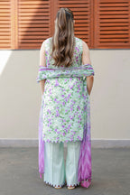 Embroidered Shirt Shalwar Dupatta - 4053