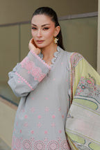 Embroidered Shirt Shalwar Dupatta - 4054