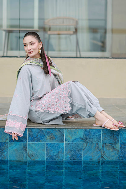 Embroidered Shirt Shalwar Dupatta - 4054