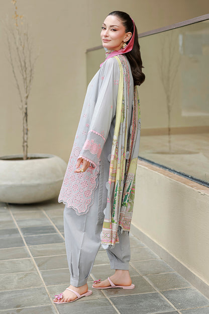 Embroidered Shirt Shalwar Dupatta - 4054