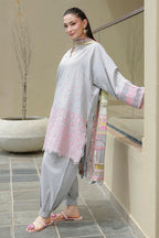 Embroidered Shirt Shalwar Dupatta - 4054