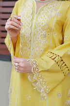 Embroidered Shirt Shalwar Dupatta - 4056