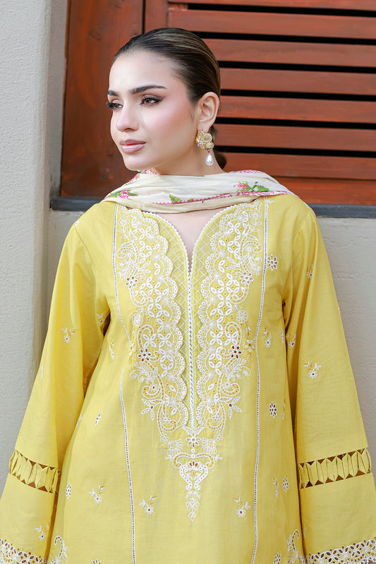Embroidered Shirt Shalwar Dupatta - 4056