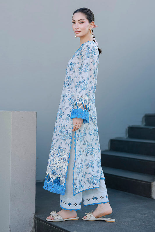 Embroidered Shirt Shalwar Dupatta - 4057